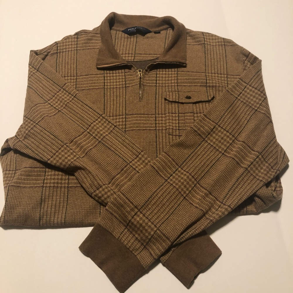 Men’s half zip Ralph Lauren polo golf xxl shirt